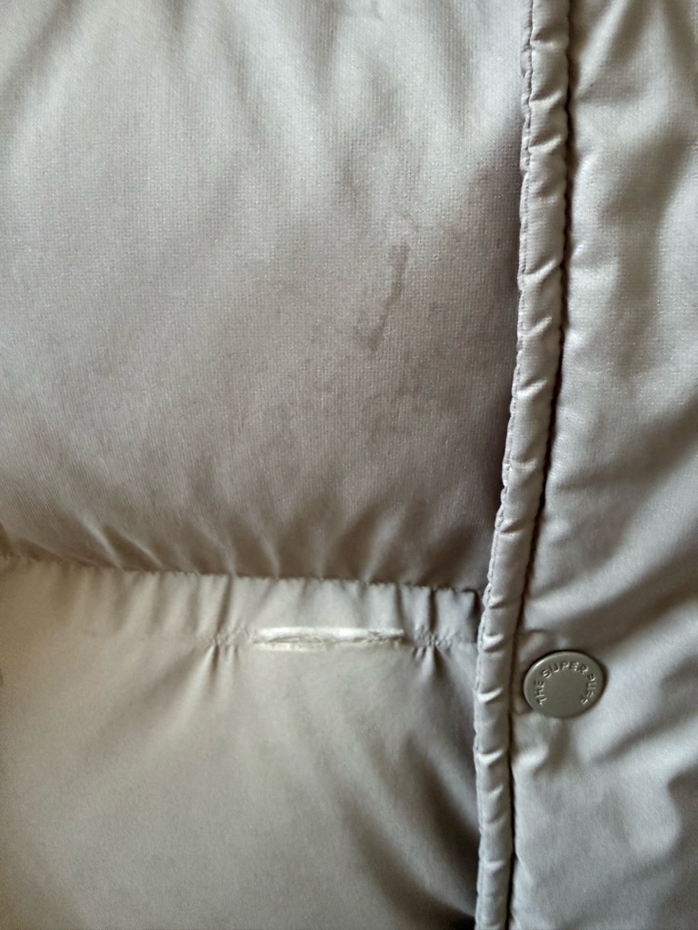 Aritzia Super Puff Mid Puffer Jacket - Modern Taupe - Picture 4 of 8